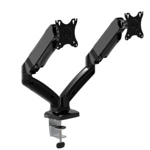 鋁合金桌上型17-32吋氣壓式雙螢幕支架-DM-008