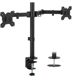 強化型鑄鋁鋼13~27吋懸臂式雙螢幕支架-MDM-002-B
