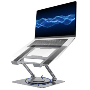 鋁合金可旋轉折疊筆電支架-DM-025-DG