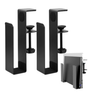 桌面免打孔夾式筆電收納架-DM-020